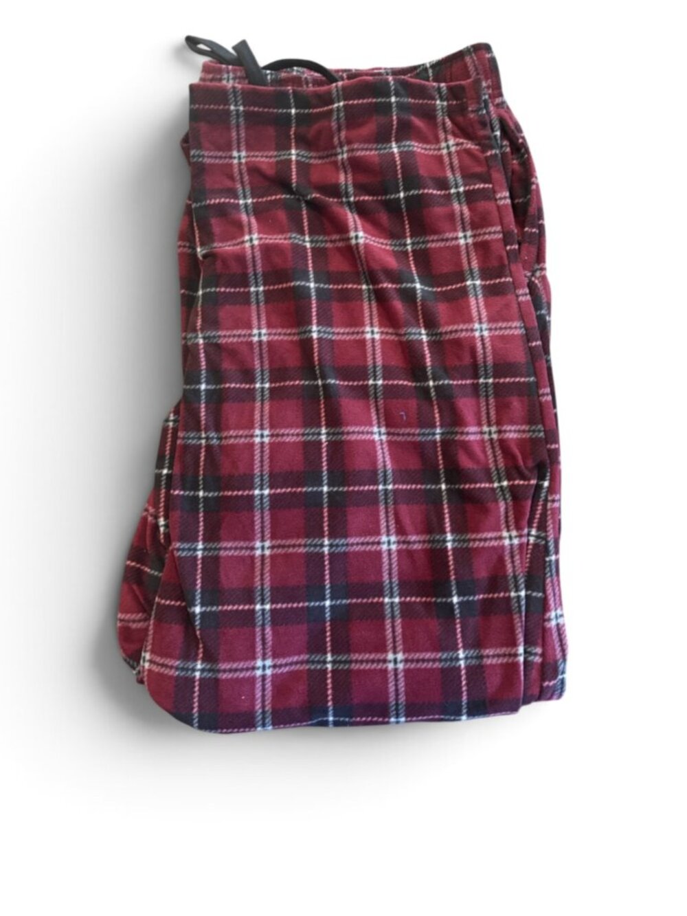 Croft & Barrow The Extra Soft Fleece Sleep Pants Red Plaid 3XB
